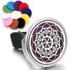Tree Of Life Insert Car Aromatherapy Gasket Stainless Steel Car Air Outlet Essential Oil Diffuser Fashion Perfume Locket Jewelry