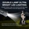 Double Flashlights 32 feet Ultrasonic Pet Dog Repeller Ultrasonic Dog Trainer Pet Training Products Deterrent Barking Stopper