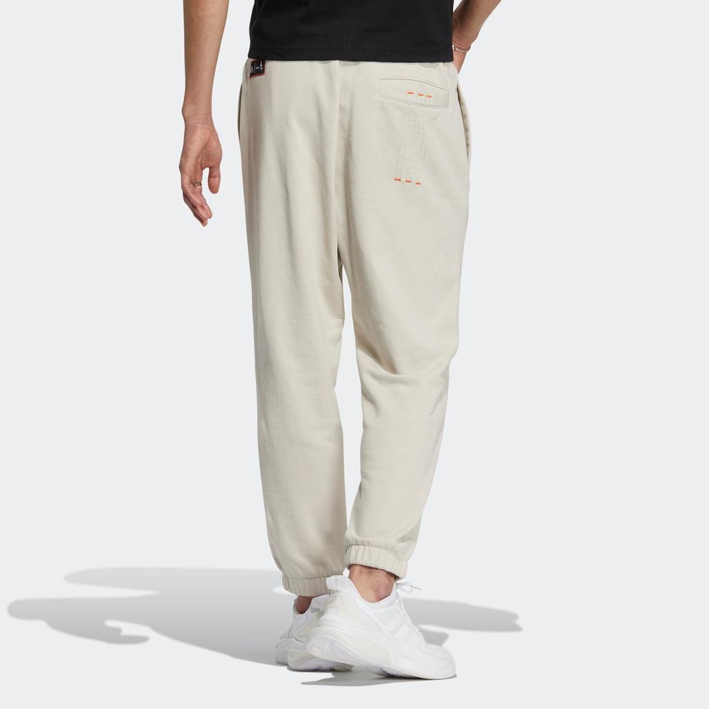 Adidas CNY Knitted Sweatpants Men's Clear Brown Moderate Cuffed Pants HZ3032