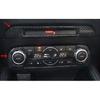 Mazda CX-5 ABS Carbon Fiber Central Console AC Switch Panel Trim For 2017-