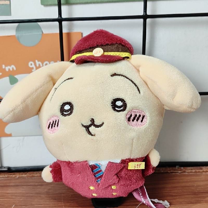 Plush Hachiware Chiikawa Doll Pendant Filling Doll Decoration Pendant Gift