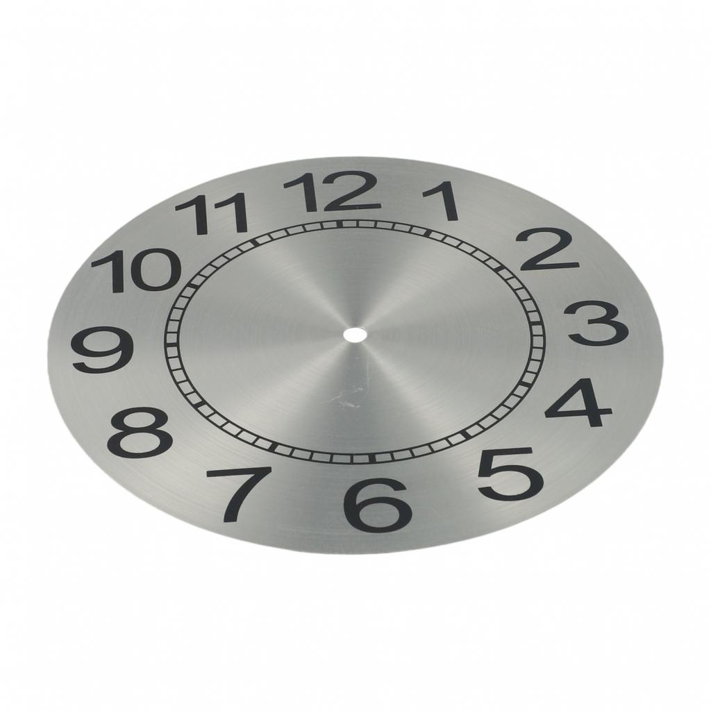 9.5 Inch Clock Face Aluminium Clock Dial Arabic Numeral Clock Dial