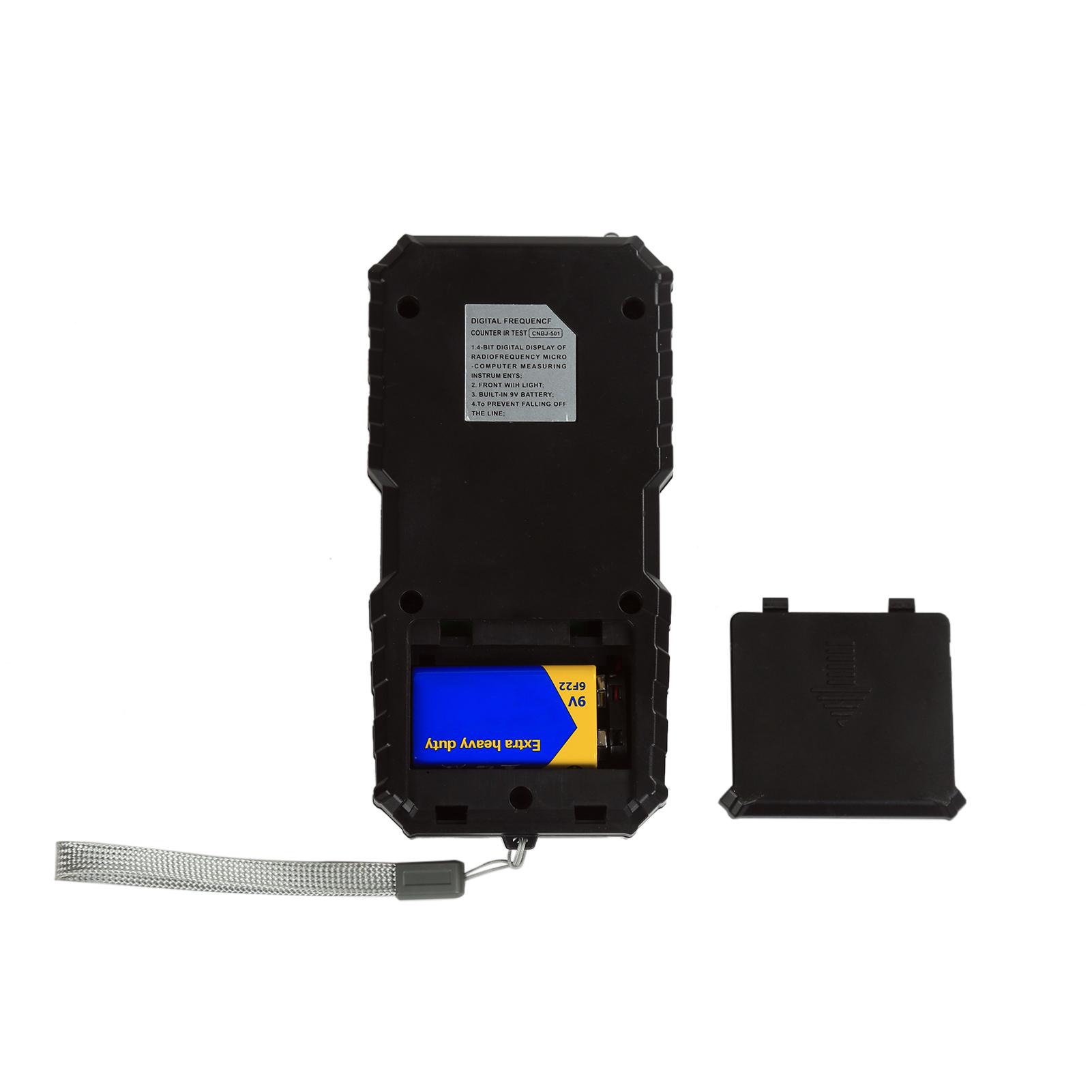 

IR Infrared Frequency Tester Wireless remote control frequency tester Auto Key Frequency Tester Car Key Frequency Tester чорний