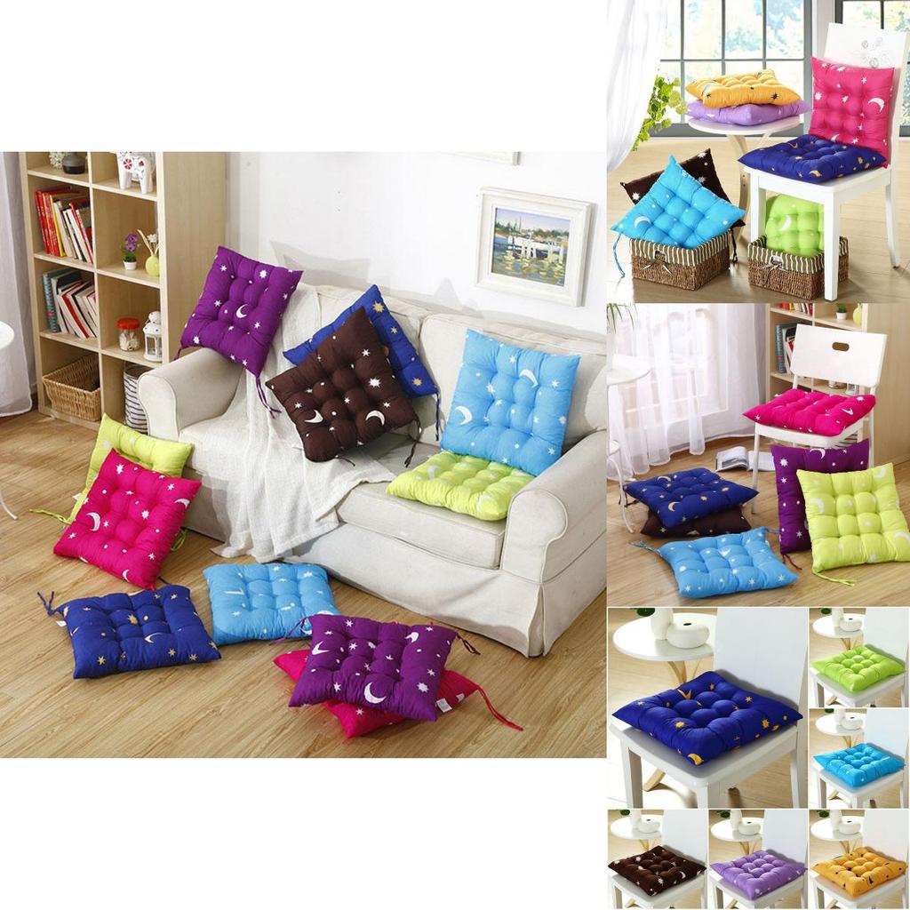 Plush Square Design Soft Chair Seat Pad Cushion For Comfortable Dining Experience