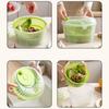 Salad Spinner Easy Clean Dining Room Reusable Serving Multipurpose Vegetable Dryer for Herb Greens Fruits Washing Draining