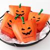 10 Pcs Easy To Assemble Pumpkin Favor Gift Box Ribbons Portable Packaging Bag  Dessert