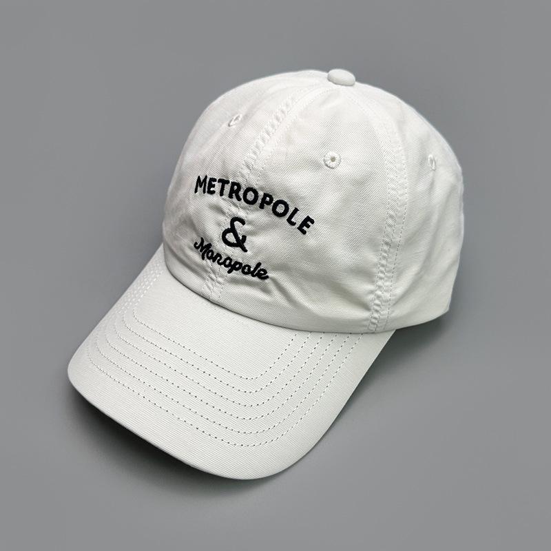 Outdoor Sports Quick-Drying Baseball Cap Men And Women Embroidered Letter Cap Breathable Couple
