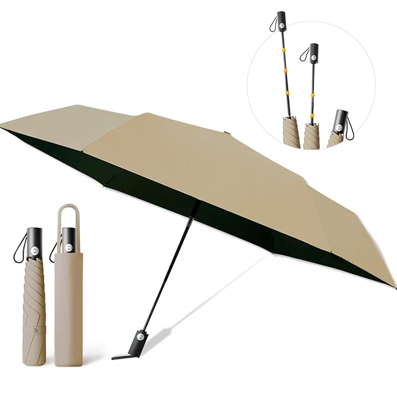 

parasol folding umbrella lightweight 230g uv cut shading [Safety type Automatically open and close storage in stages] Folding large size One-touch
