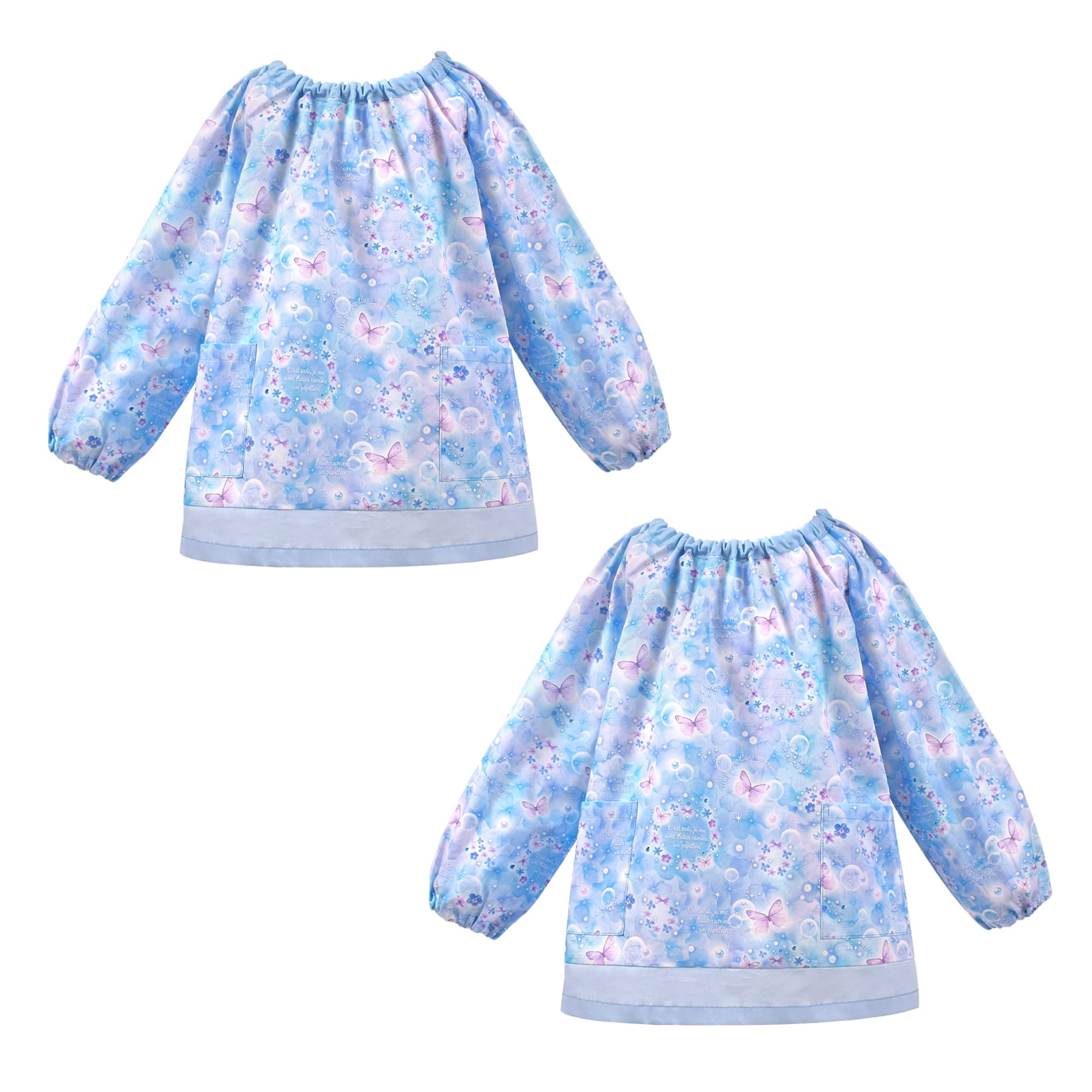 

КРАСОЧНЫЙ КОНФЕТНЫЙ СТИЛЬ Смок Moonlight Butterfly комплект для смока для детского сада для начальной школы для стильного смока N1185422 (120-130cm) 2-х частей