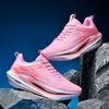 Comfortable Fit Women Stylish Running Shoes Marathon Athletic Shoes Breathable Lightweight Men Trend Athletic Shoes