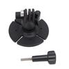 Ball Head Fit for DJI POCKET 3 Action Camera ABS PC Strong Adhesive Two Prong Action Camera Mount Base for Car Helmet