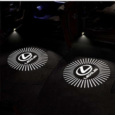 Projecteur d'accueil de porte de voiture à LED Ombre Fantôme Accessoires Lumineux Pour RX ES GX LS LX IS GS RC Série UX ES200 ES250 ES260 300