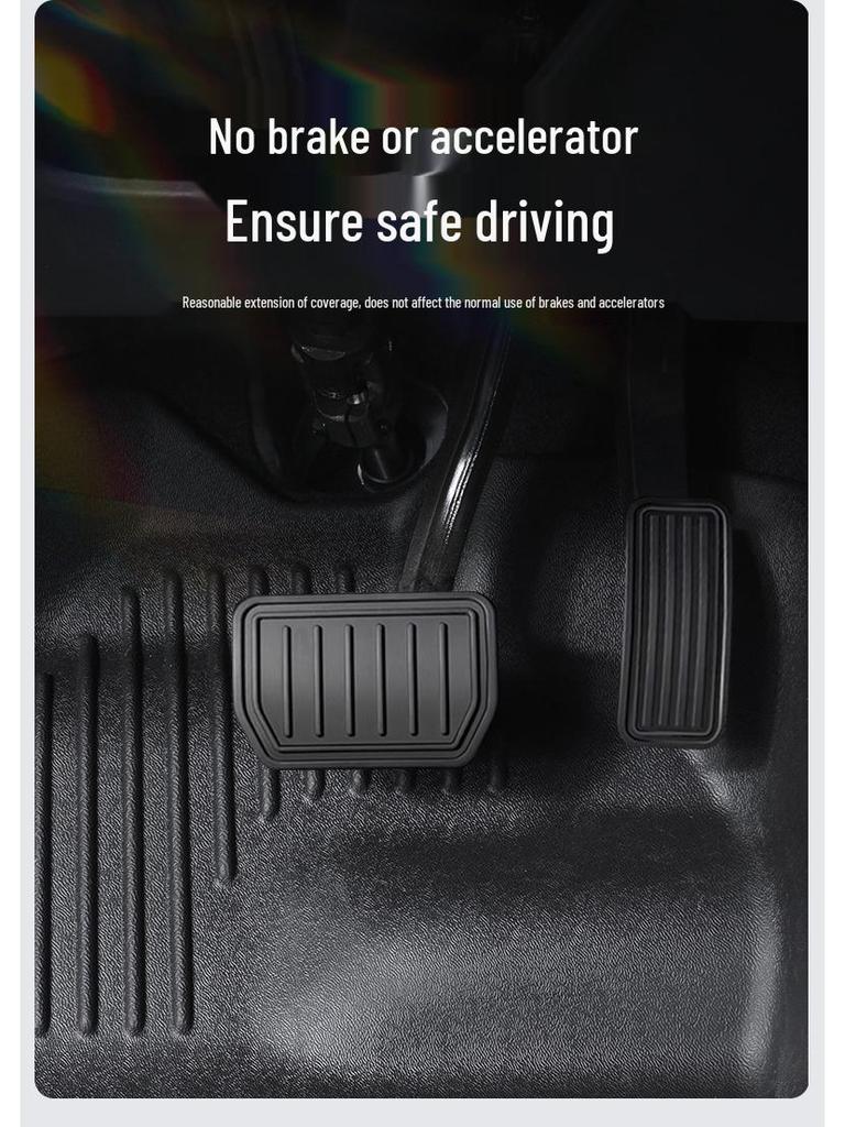 Durable, waterproof, eco-friendly, odorless, non-slip TPE floor mats for Bispeed T3/M3.