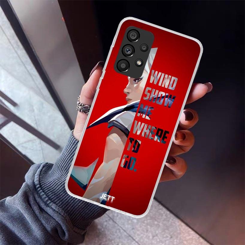 

Valorant Jett Phone Case For Samsung Galaxy A17 A57 A37 A16 A26 A36 A56 A15 A25 A35 A55 A14 A13 A54 A53 A34 A24 A33 A23 Galaxy A Samsung A24