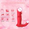 Vibrátor pro muže Dildo Ženy Mužská masturbátor Masážní přístroj prostaty Sexuální hračky pro dospělé Gay Teleskopické Dual Motors Anální anální kolík