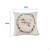 Cross Stitch Pillow Kits for Bedroom Decor DIY Sewing Supplies Unfinished Gift Option Adults