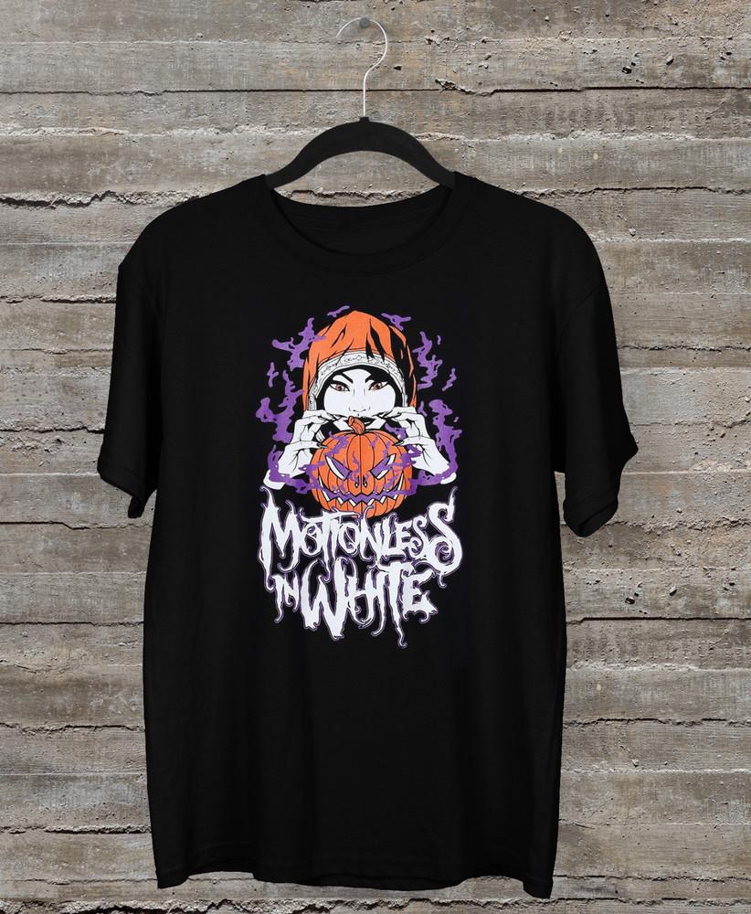 SALE Motionless in White Happy halloween Shirt Black Unisex Tee S to 5Xl Unisex T-Shirt XXXL