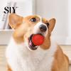 Interactive Pet Toy Squeaky Dog Chewing Sound Ball Safe Teeth Cleaning Puppy Chew Self-pleasure Balls Training Toys Supplies for Boredom Relief Dental