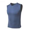 Men Running Sports Sleeveless T-Shirt Compression Training Vest Fitness Tank Base Layer Top Singlet Activewear Quick Drying