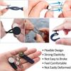 24 Pcs Extender Button Set, Flexible Adjustable Elastic Waist Extender Button, Invisible Collar Neck Extenders, No-Sew Extend Buttons for Women and