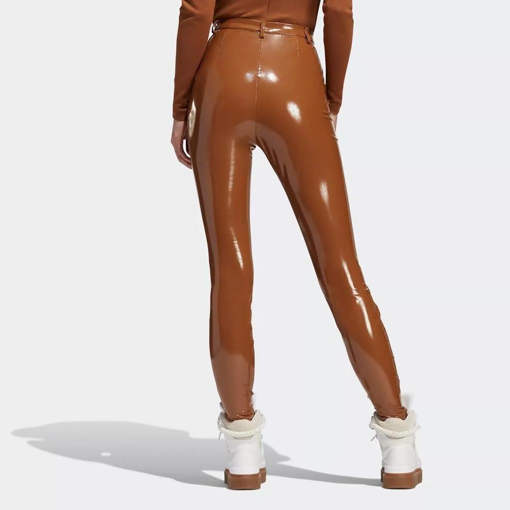 Adidas Originals x IVY PARK Leather Pants Women's Brown H18968