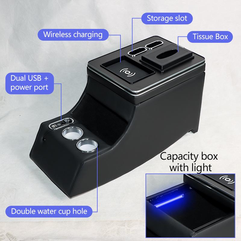 Mercedes-Benz Vito/Viano Armrest Storage Box for Old & New Models