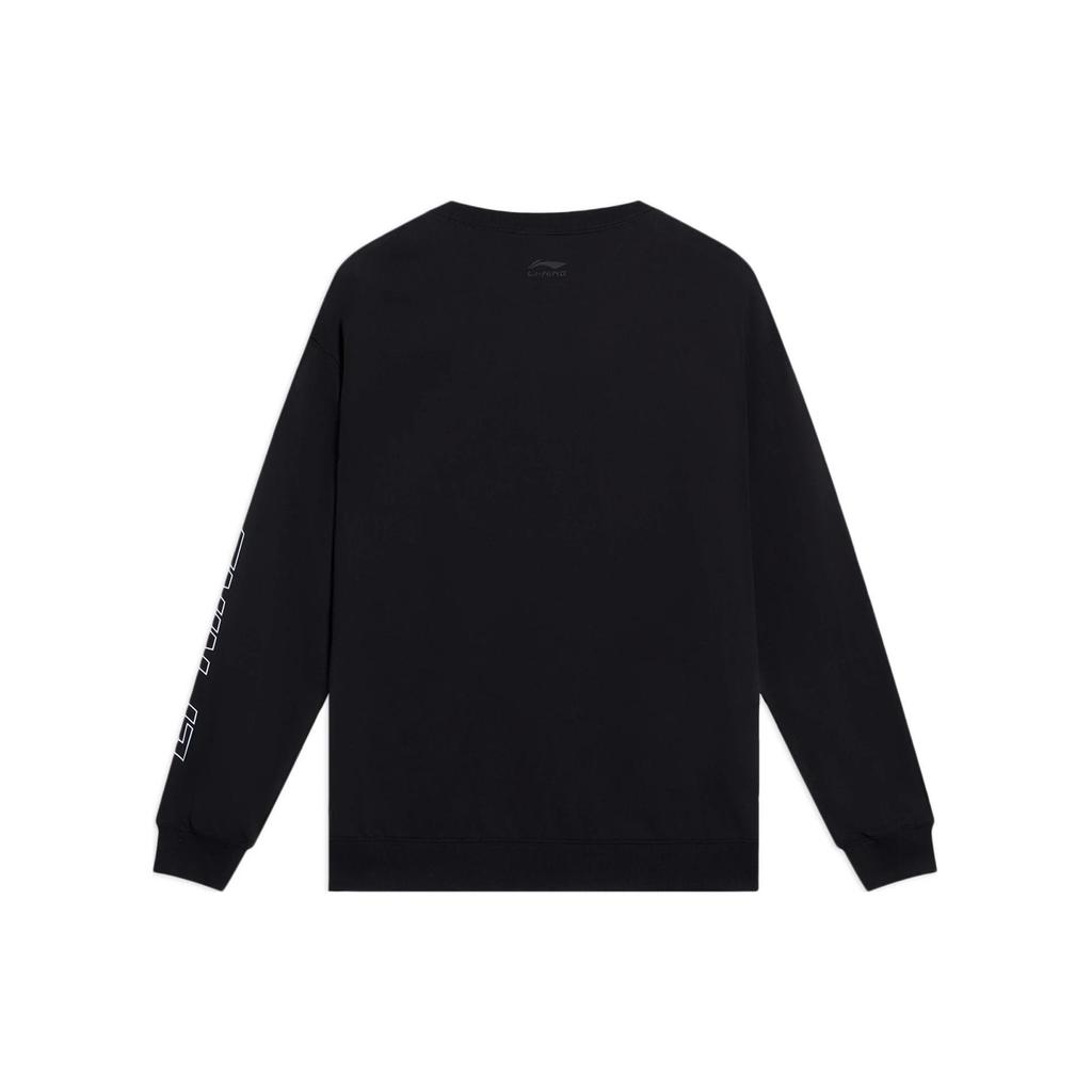 Li Ning Sports Lifestyle Collection Sports Trendy Collection Sweatshirt Men's Black AWDS923-3