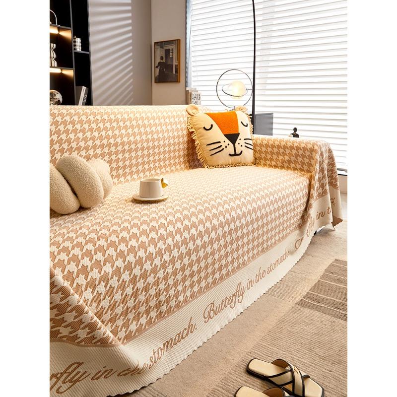 Summer Mat Sofa Cover Towel All-Inclusive Non-Slip Summer Cool Light Luxury High-Grade Cushion
