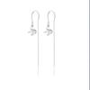 S925 Sterling Silver Swan Tassel Earrings - 2026 Korean Style: Long, Versatile, Fashionable for Women