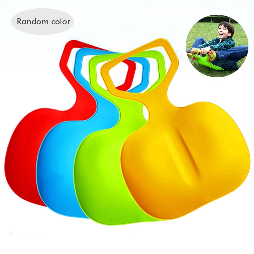 Plastic Snowboards Portable Sand Grass Board Outdoor Pad Board Toys for Children Plastic Snowboards Sand Grass Board