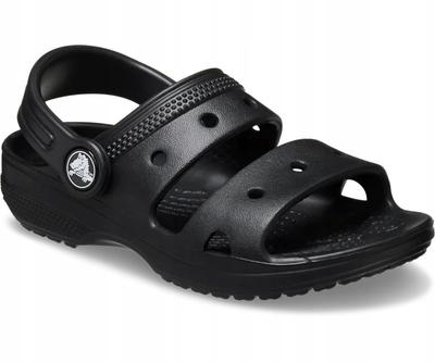 Crocs Classic Kinder Sandale T 207537 |C6 I Eu 22-23| Schwarz
