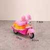 Retro Alloy Pull-Back Motorcycle Scooter Model Toy for Kids
