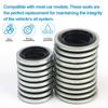 M12/M14 Car Oil Pan Drain Gasket Drainage Bolt Pad Rubber Oil Drain Plug Gasket Washer Seal Set Galvanised Combination Gasket
