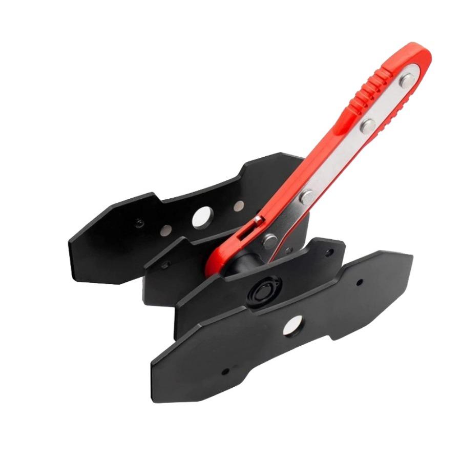 Manual Ratchet Brake Caliper Piston Tool - Adjustable Compressor for Disc Brake Retraction & Auto Maintenance
