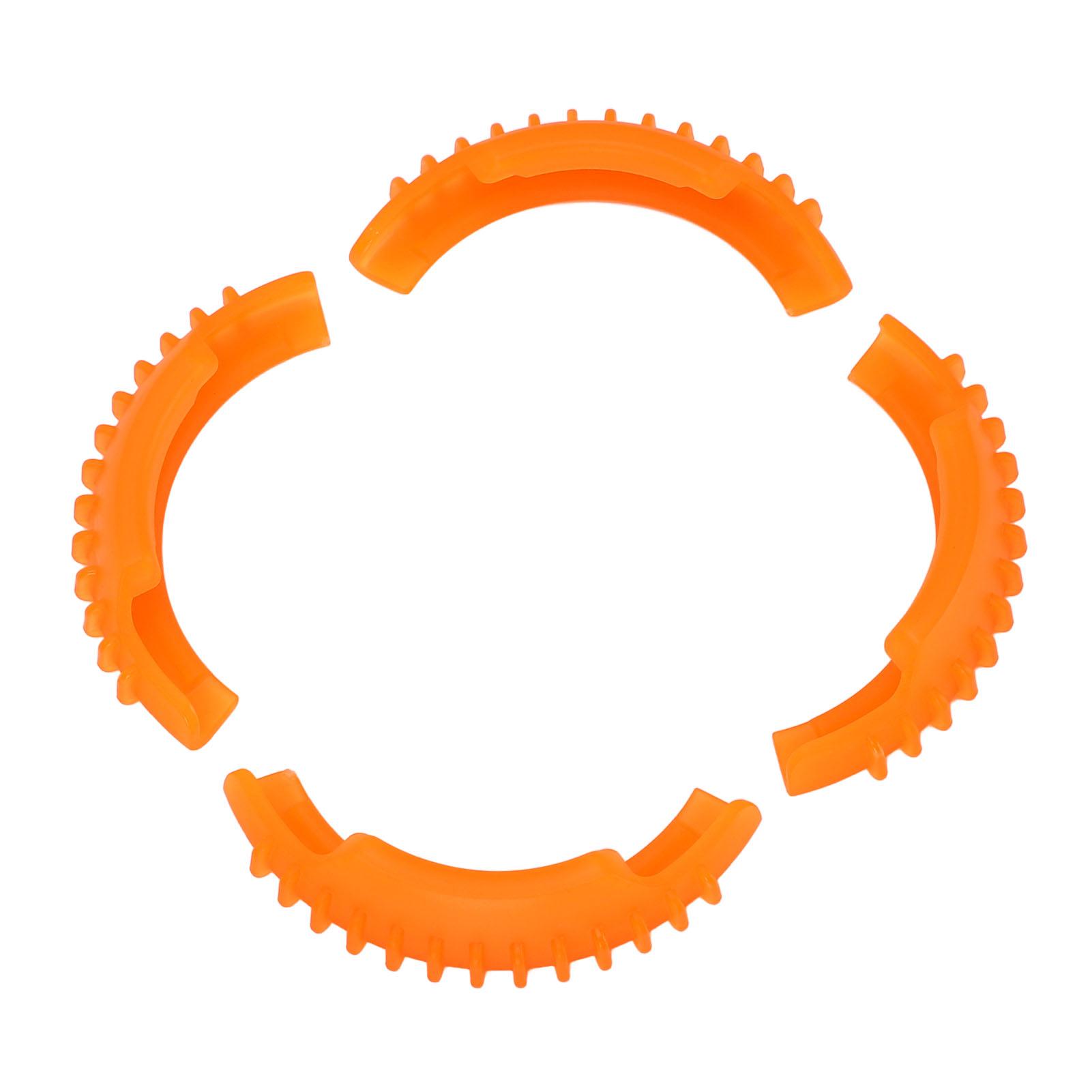 

4 шт. Захист гвинта, ефективне використання, ударостійкий, висока міцність, легкий бампер гвинта помаранчевий