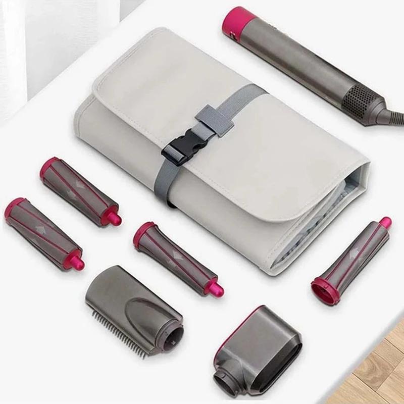 Úložná taška Kompatibilní Pro Dyson Airwrap Styler Držák na příslušenství Více přihrádek s Hákem Věšák Domácí úložná taška