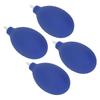 4Pcs Dust Blower Ball Rubber Check Valve Powerful Portable Air Duster for Lens Phone Blue