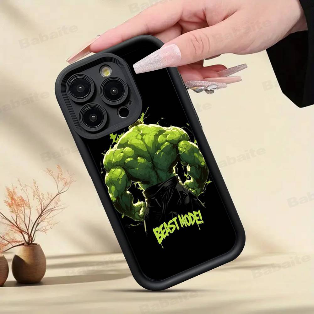 Superhero H-Hulk Phone Case For IPhone 17 16 15 14 13 Pro Max Plus 12 11 Cover