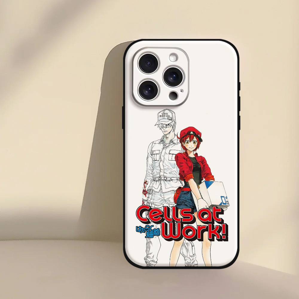 

Cells At Work Phone Case For IPhone 17/16/15/13/14 Pro Max/ 11Plus/X/Xr/Xs Max/12mini iphone13