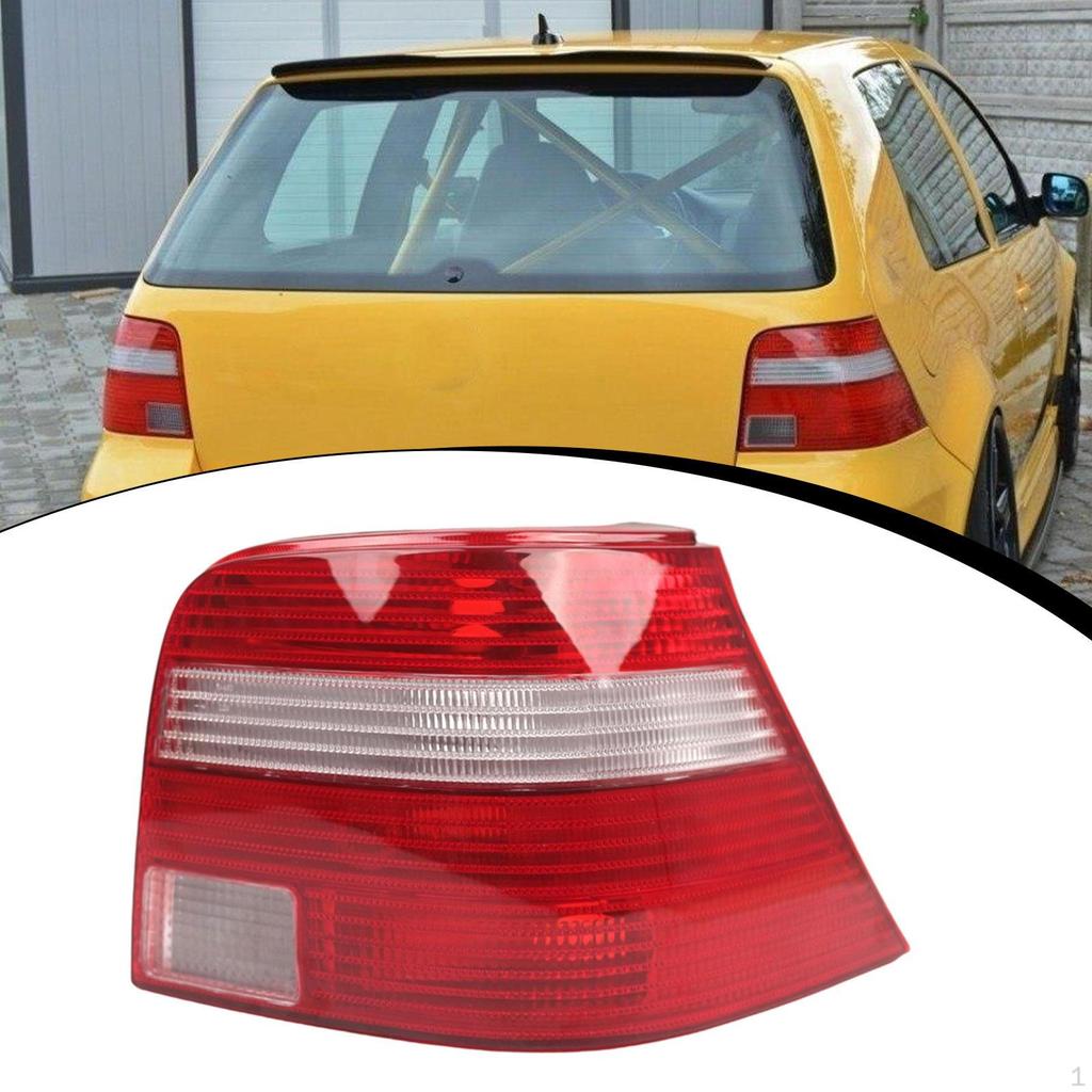 Rear Light Cover Direct Replacement for Golf MK4 Hatchback Automobile Repair Taillight Lens