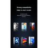 FS18 AI Mobile Cooler 30W Magnetic Back-clip Ice Cooling Radiator Digital Display RGB Light Gaming Cooler Temperature Control