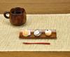 Sakai Sangyo Kaguya Plate Set of 3 Dining Table Meal Hospitality Bamboo Urushi Plate (Lacquered)