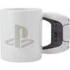 Mug - playstation - ps5 - blanc - 550 ml - porcelaine - céramique - cylindrique
