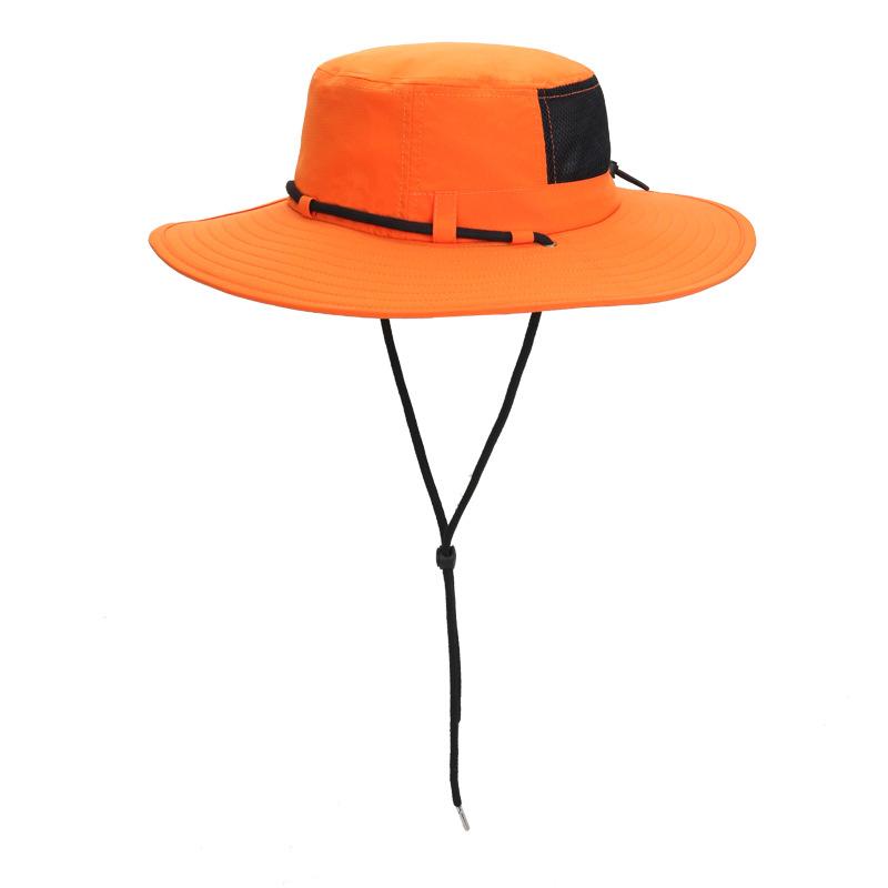 Hat Print Embroidery Bucket Hat Outdoor Summer Quick Drying Breathable Sun Protection Hat
