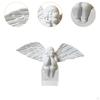 Angel Figurine Cute Craft Collectible for Desktop Home Office House White