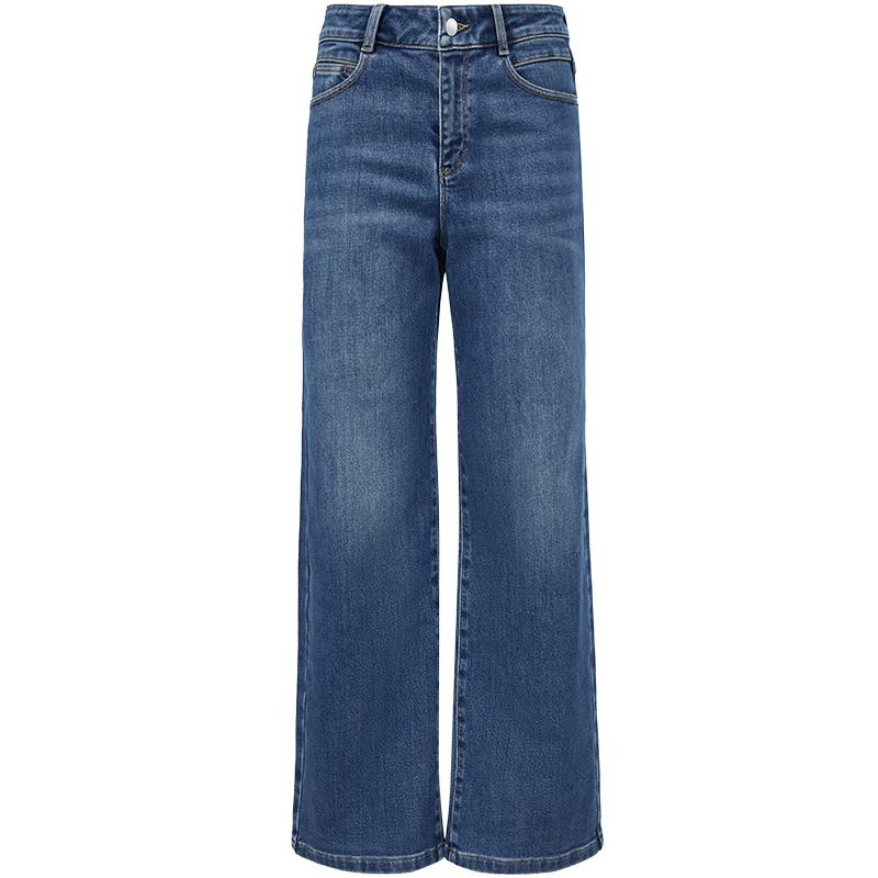 

VEROMODA Women s 2025 Autumn Distressed Washed Bootcut Jeans L