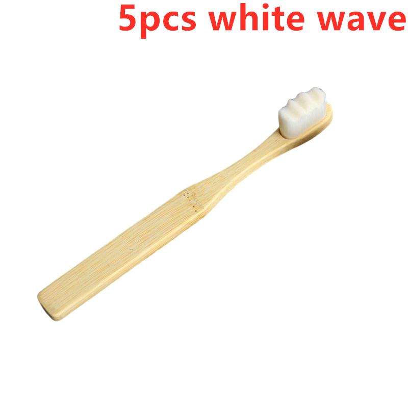 New Bamboo Toothbrush for Kid Children,Biodegradable Toothbrushes Extra Soft Bristles,20000 Soft Natural Bristle Toothbrush