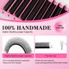 Merrdear U 6D Lashes Extensions Matte Black U Shaped 6D Eyelashes Extensions U Lashes Premade Volume Fans False Eyelashes