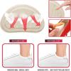 2Pcs High Heel Cushion Pads Heel Liners Grips Foot Care Protector Shoe Insoles Stickers for Loose Shoes Heels Sneakers Women Men