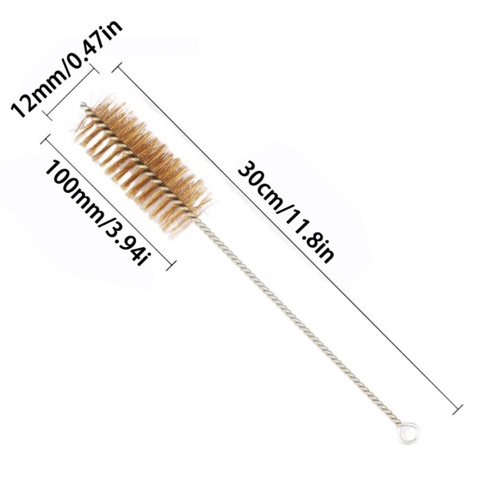 

Dust Removal Copper Wire Pipe Brush Rust Removal Copper Wire Brush Portable Wire Brush 12mm